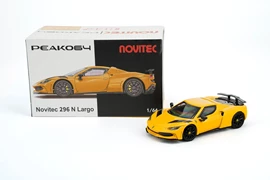 PEAKO64 - 1/64 Novitec 296 N-Largo, Yellow
