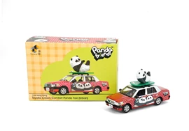 Tiny City Die-cast Model Car - Tiny x Panda Friends Toyota Crown Comfort Taxi(Urban)