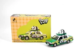 Tiny City Die-cast Model Car - Tiny x Panda Friends Toyota Crown Comfort Taxi (NT)