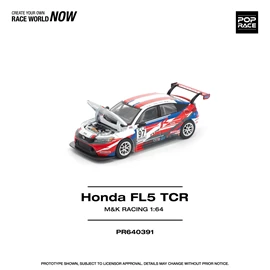 POPRACE 1/64 HONDA CIVIC TYPE-R (FL5) TCR - M&K RACING