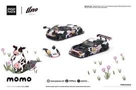 POPRACE 1/64 - MERCEDES-AMG GT3 EVO UNO RACING NO.98 CHINA GT RACE 2 "Momo"