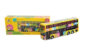Tiny City Die-cast Model Car - KMB Scania K310UD Pet Bus (Yellow) (PBS1)