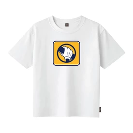 Mickey and Friends Journey with Me "Hold The Handrail" Mickey Mouse design T Shirt (White) - XL Size