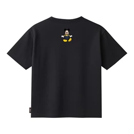Mickey and Friends Journey with Me "Hold The Handrail" Mickey Mouse design T Shirt (Black) - XL Size