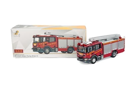 Tiny City Die-cast Model Car - SCANIA Major Pump Fire Services F2617