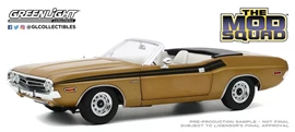 Greenlight 1/18 The Mod Squad (1968-73 TV Series) - 1971 Dodge Challenger 340 Convertible - Gold