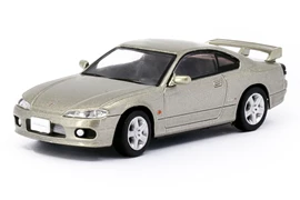 Diecast Masters 1/64 Nissan Silvia S15 Silver (Left Hand Drive)