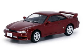 Diecast Masters 1/64 Nissan Silvia S14 Red (Left Hand Drive)