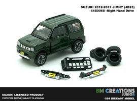 BMC 1/64 Suzuki Jimny (JB23) Green (Right Hand Drive)  Japan Special 660cc Engine