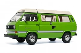 SCHUCO 1/18 VW T3a Camper Joker green