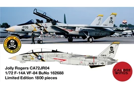 Calibre Wings 1/72 F-14A VF-84 JOLLY ROGERS  BuNo 162688