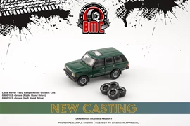 BMC 1/64 Land Rover 1992 Range Rover Classic LSE -Green (RHD)