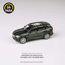 PARA64 1/64 2018 BMW X5 Verde Ermes (RHD)