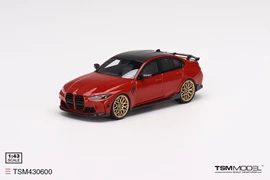 TSM 1/43 BMW M3 M-Performance (G80) Toronto Red Metallic