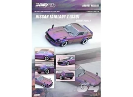 INNO64 1/64 Die-Cast NISSAN FAIRLADY Z (S30) Midnight Purple II Hong Kong Ani-Com & Games 2022 Event Edition