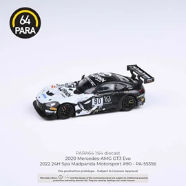 PARA64 1/64 Mercedes-AMG GT3 Evo 2022 24H Spa Madpanda Motorsport #90 (LHD)
