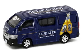 Tiny City Die-cast Model Car - Toyota Hiace BLUE GIRL