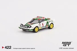 MINI GT 1/64 Lancia Stratos HF 1977 Rally MonteCarlo Winner #1
