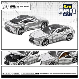 Era Car 1/64 LC500 (Pearl White Manga)