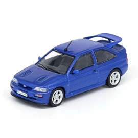 INNO 1/64 FORD ESCORT RS COSWORTH Metallic Blue Right Hand Drive with OZ Rally Racing Wheels