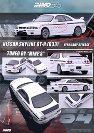 INNO 1/64 NISSAN SKYLINE GT-R N1 (R33) Tuned By "MINE'S"