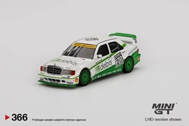 MINI GT 1/64 Mercedes-Benz 190E 2.5 16 Evolution II 1991 DTM Zakspeed #20 Michael Schumacher