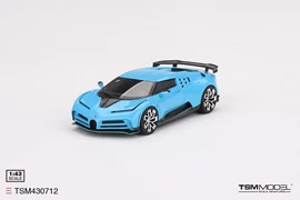 TSM Model 1/43 Bugatti Centodieci Light Blue Sport