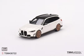 TSM Model 1/43 BMW M3 M-Performance Touring (G81) Alpine White
