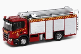 Tiny 城市 合金車仔 - SCANIA 消防處重型泵車 (F5201) (新車版)