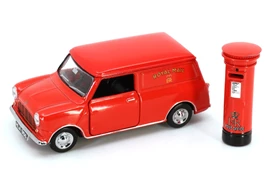 Tiny City Die-cast Model Car - Morris Mini Van Royal Mail