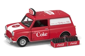 Tiny City Die-cast Model Car - Morris Mini Coca-Cola