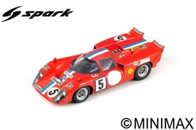 Spark 1/18 Lola T70 MK3B No.5 24H Le Mans 1971 T. Pilette - G. Gosselin
