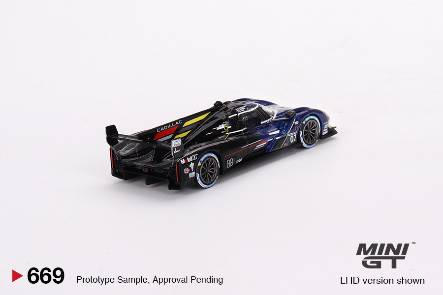 CADILLAC V-SERIES R #2 24H LE MANS 2023 3RD PLACE 1/64 MINI GT CADILLAC V-SERIES R #2 24H LE MANS 2023 3RD PLACE 1/64 MINI GT