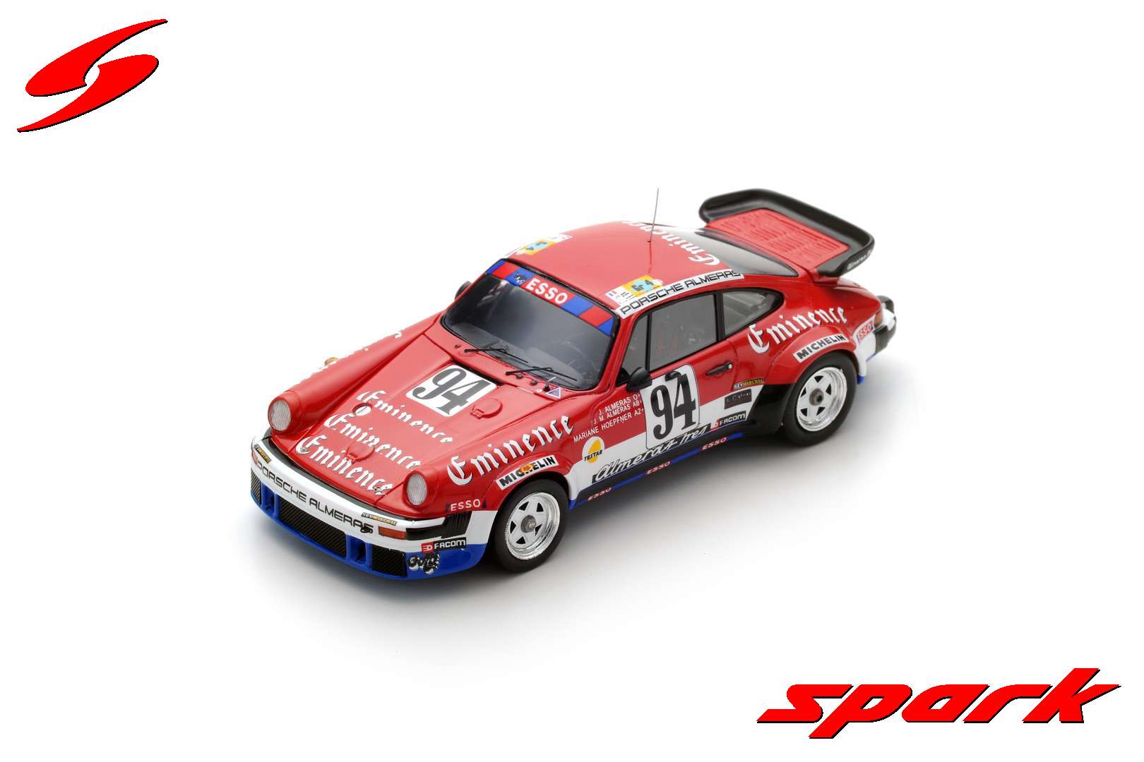【おトク】 No.94 934 Porsche 1/18 Spark Le Alméras J. - 1980 24H Mans レーシングカー