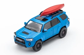 GCD 1/64 Toyota 4Runner - Blue（LHD）with accessories