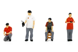 Tiny 城市 1/64 Shell 人像公仔套裝
