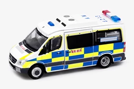 Tiny City Die-cast Model Car - MERCEDES-BENZ Sprinter Traffic Police Filming Props [Member Exclusive]