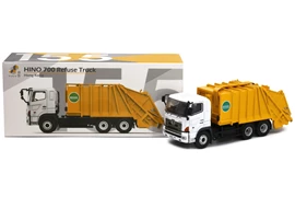 Tiny City 155 Die-cast Model Car - HINO 700 Refuse Truck