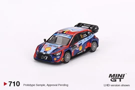 MINI GT 1/64 Hyundai i20 N Rally1 2023 Rally MonteCarlo 3rd Place #11