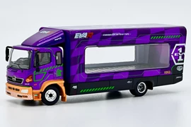 TINY 1/64 EVA 新世紀福音戰士 RT PRODUCTION MODEL-01 HINO 500 TRANSPORTER