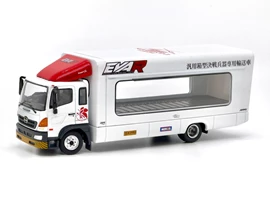 TINY 1/64 EVA 新世紀福音戰士 RT PRODUCTION MODEL-TEST TYPE HINO 500 TRANSPORTER