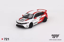 MINI GT 1/64 Honda Civic Type R #2 2023 Pace Car White