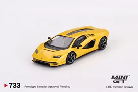 MINI GT 1/64 Lamborghini Countach LPI 800-4  New Giallo Orion