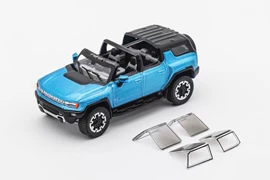 GCD 1:64 Hummer EV SUV- Blue (LHD）