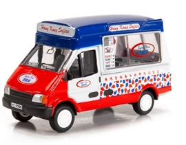 [Original Packing]Tiny City 06 Die-cast Model Car - Ice Cream Van