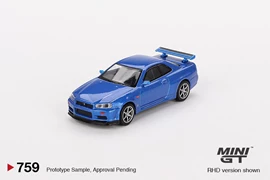Nissan Skyline GT-R (R34)  V-Spec Bayside Blue