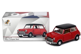 Tiny City Die-cast Model Car - Mini Cooper Red