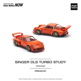 [新模具]POPRACE 1/64 SINGER DLS TURBO (TRACK) ORANGE