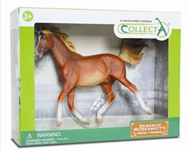 CollectA-1:12 Arabian Stallion Chestnut in Window Box
