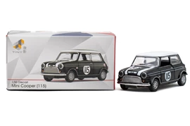 Tiny City Die-cast Model Car - Mini Cooper Black (115)